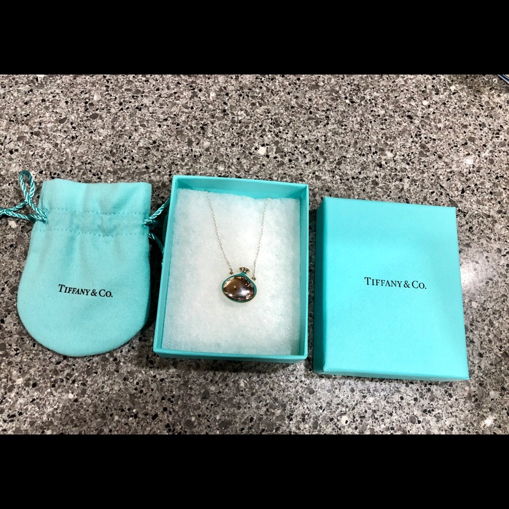 Tiffany & Co. Elsa Peretti Open Bottle Pendant
